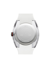 detail-belakang-Gucci-Sync-Stainless-Steel-Silver-White-Rubber-Strap-Watch