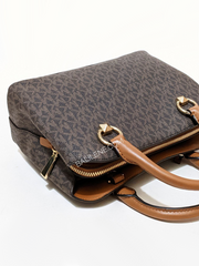 detail-belakang-Michael-Kors-Edith-Small-Logo-Satchel-Brown