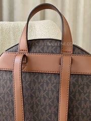 Michael Kors Jaycee Medium Logo Backpack Brown