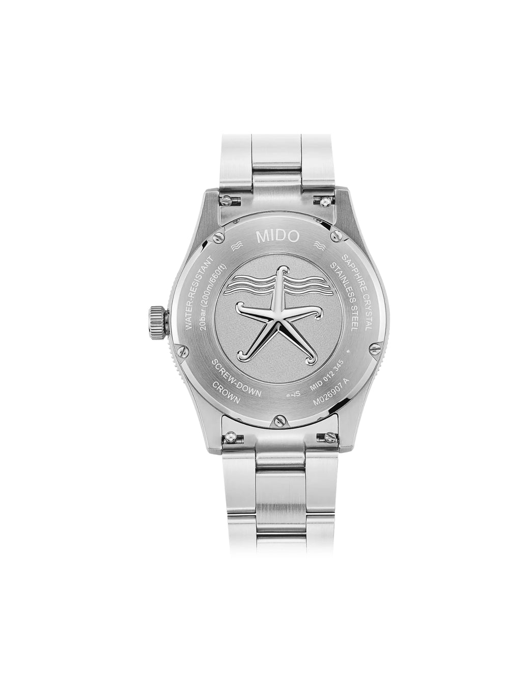 detail-belakang-Mido-Ocean-Star-39-Automatic-Batman-Bezel-Watch