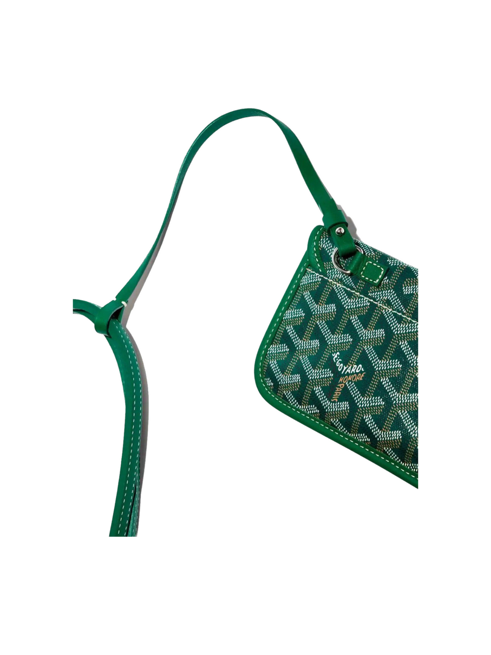 detail-belakang-pouch-Goyard-Saint-Louis-PM-Tote-Bag-Green