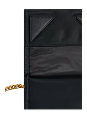 detail-closure-Bimba-Y-Lola-Nylon-Mini-Flap-Crossbody-Bag-Black