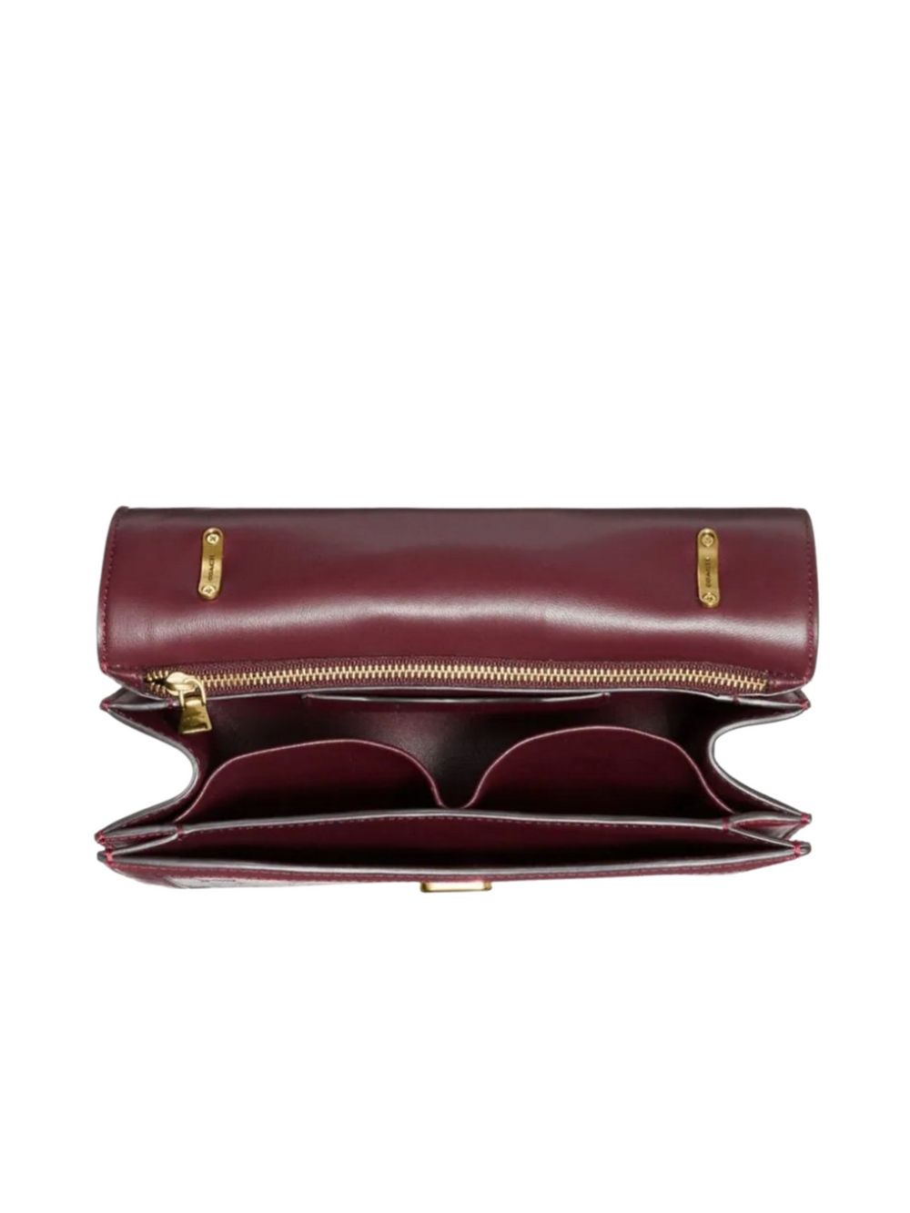 detail-dalam-Coach-Alie- Shoulder- Bag- in-Signature-Jacquard-With- Snakeskin -Detail -Burgundy/Black/Cherry