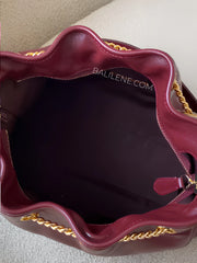 detail-dalam-Coach-Evelyn-Shoulder-Bag-Dark-Wine-balilene