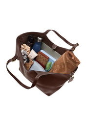 detail-dalam-Coach-Gramercy-Tote-Bag-Dark-Brown