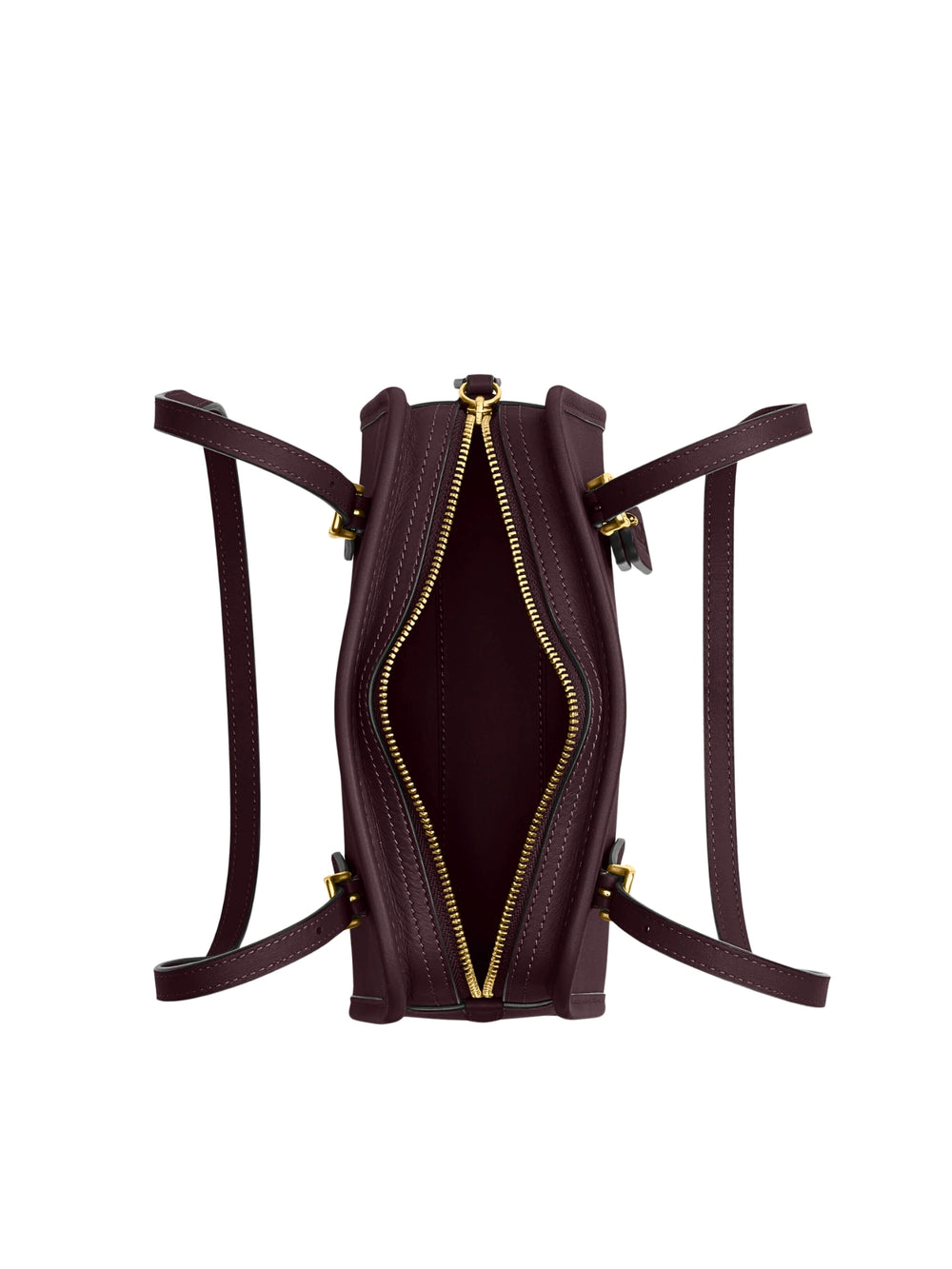 detail-dalam-Coach-Swing-Zip-Bag-20-Blackcurrent