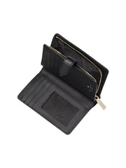 detail-dalam-Kate-Spade-Flower-Medium-Compact-Bifold-Wallet-Dark-Black-Multi