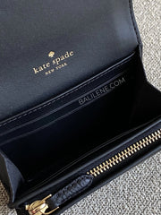 detail-dalam-Kate-Spade-Kayla-Pebbled-Leather-Small-L-Zip-Wallet-Black-balilene