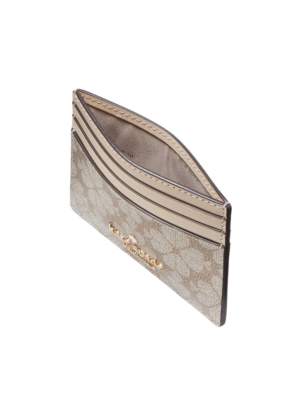 detail-dalam-Kate-Spade-Signature-Flower-Small-Slim-Card-Holder-Dark-Beige-Multi