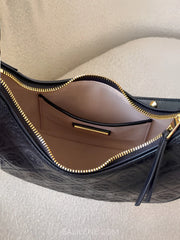 detail-dalam-Tory-Burch-T-Monogram-Leather-Crescent-Bag-Black-balilene
