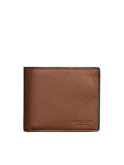 detail-depan-Coach-Boxed-3-In-1-Wallet-Gift-Set-In-Leather-Dark-Saddle