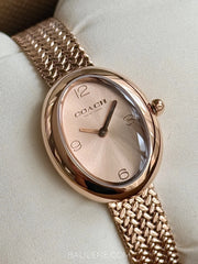 detail-dial-Coach-Sammy-Rose-Gold-Stainless-Steel-Women-Watch-balilene