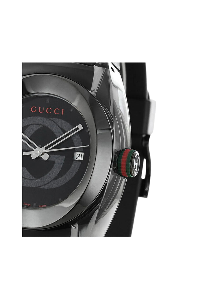 detail-dial-Gucci-Sync-Sink-Sherry-Line-Stainless-Steel-Rubber-Watch-BlackWEBP