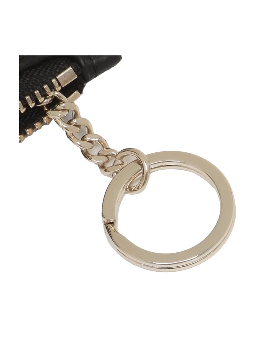 detail-gantungan-Kate-Spade-Leila-Small-Card-Holder-Wristlet-Black