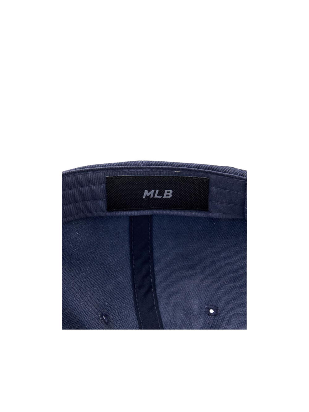 detail-logo-2-MLB-Basic-New-York-Yankees-Ball-Cap-Denim-NavyWhite