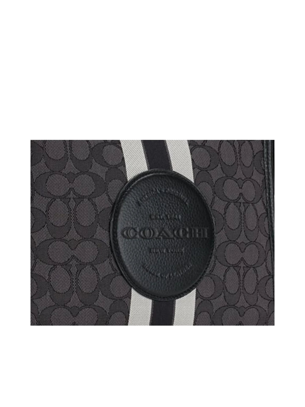 detail-logo-Coach-Dempsey-File-Bag-In-Signature-Jacquard-With-Stripe-And-Coach-Patch-Smoke-BlackWEBP