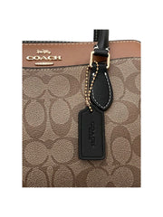detail-logo-Coach-Signature-Mini-Darcie-Carryall-Crossbody-Bag-Khaki-MultiWEBP