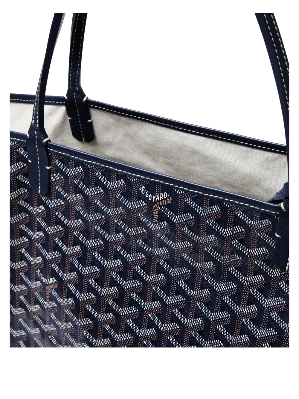 detail-logo-Goyard-Saint-Louis-PM-Tote-Bag-Navy