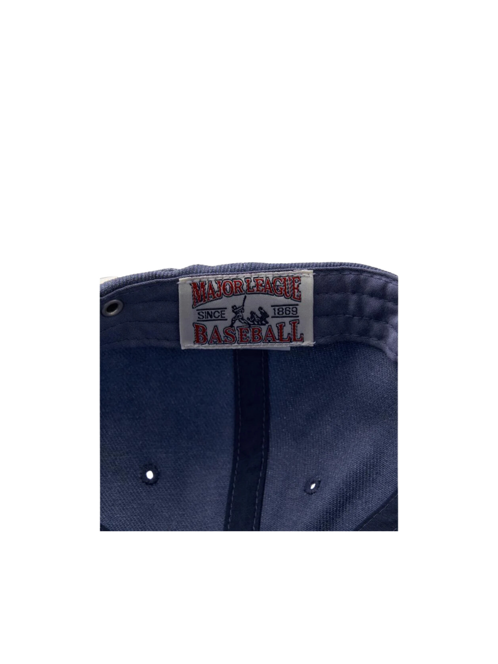 detail-logo-MLB-Basic-New-York-Yankees-Ball-Cap-Denim-NavyWhite