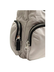 detail-samping-BYL-Olympia-Lettering-Logo-Patch-Medium-Nylon-Backpack-Sand-Beige