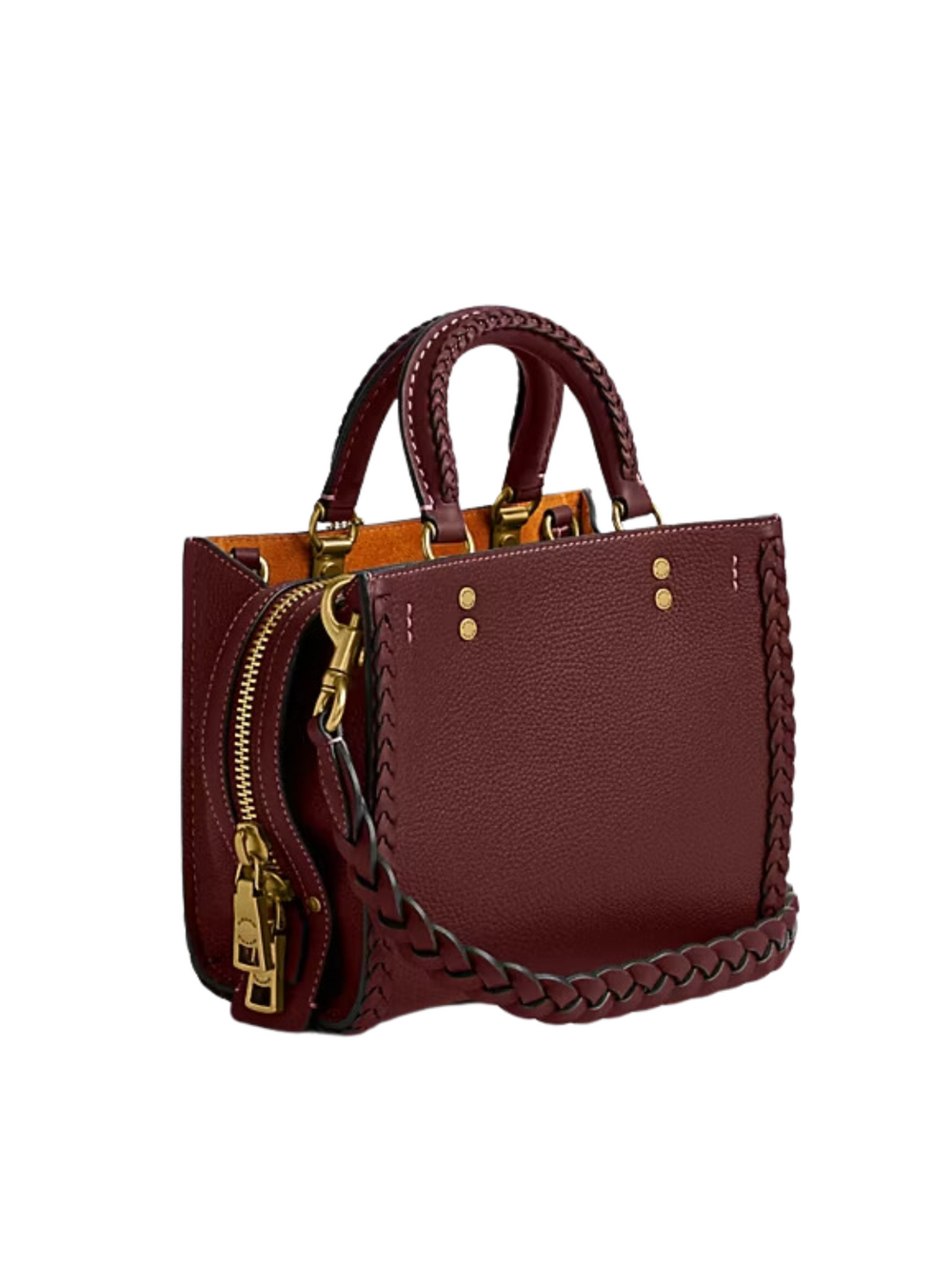 detail-samping-Coach--Rogue-20-with-Braid-Braided_BrassWine
