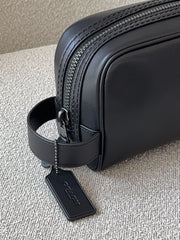 detail-samping-Coach-Small-Leather-Travel-Kit-Pouch-Bag-Black-balilene