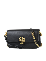 detail-samping-Tory-Burch-Britten-Chain-Wallet-W-Wristlet-Black