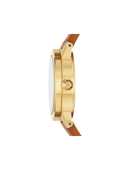 detail-samping-Tory-Burch-TBW2031-Gigi-Leather-Strap-Watch-28mm-Luggage