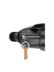 detail-zip-Longchamp-Le-Pliage-City-Top-Handle-Pouch-Black