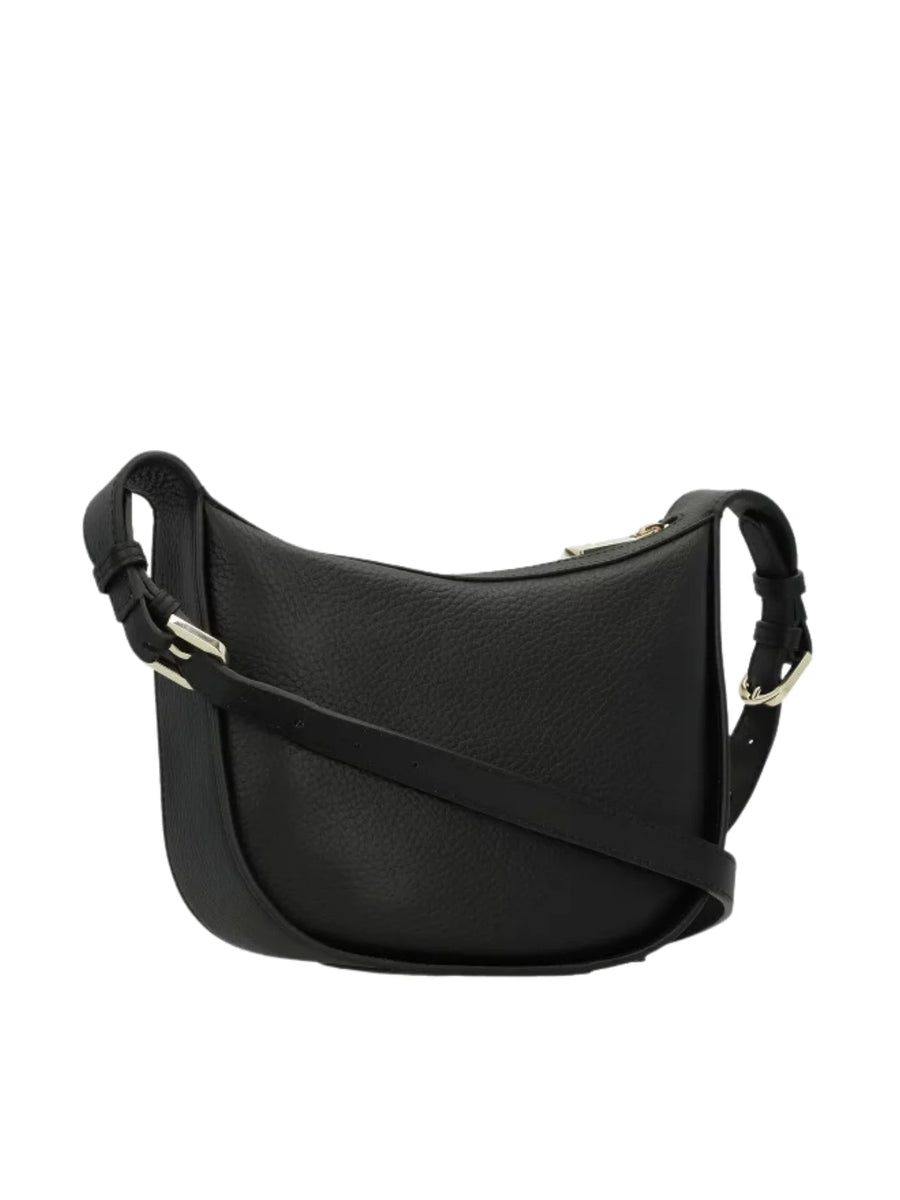 Aigner Ivy Small Shoulder Bag Black Balilene