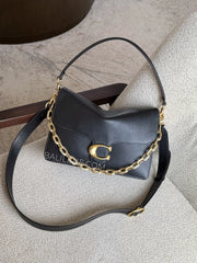 gambar-Coach-Chain-Tabby-Shoulder-Bag-30-Black-balilene
