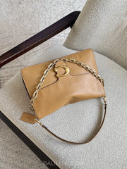 gambar-Coach-Chain-Tabby-Shoulder-Bag-35-Honey-Brown-balilene