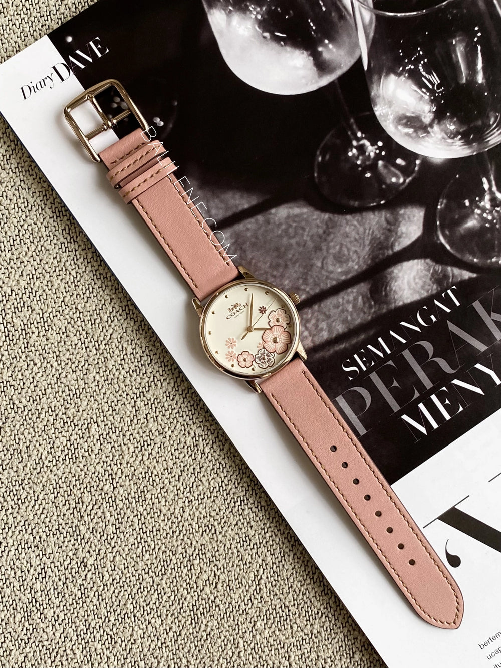 gambar-Coach-Grand-Ladies-White-Dial-Pink-Leather-Strapl-balilene