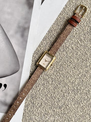 gambar-Coach-Mara-White-Dial-Canvas-Strap-Watch-Brown-balilene