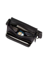 gambar-Coach-Sullivan-Flap-Crossbody-In-Signature-Canvas-Charcoal-Black