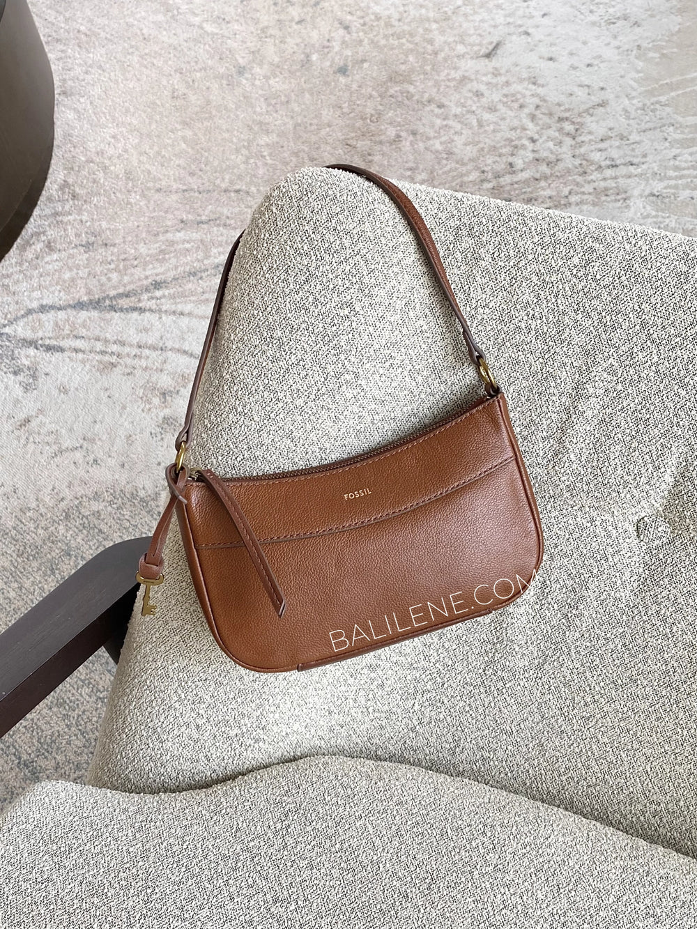 gambar-Fossil-Skylar-Leather-Baguette-Brown-balilene