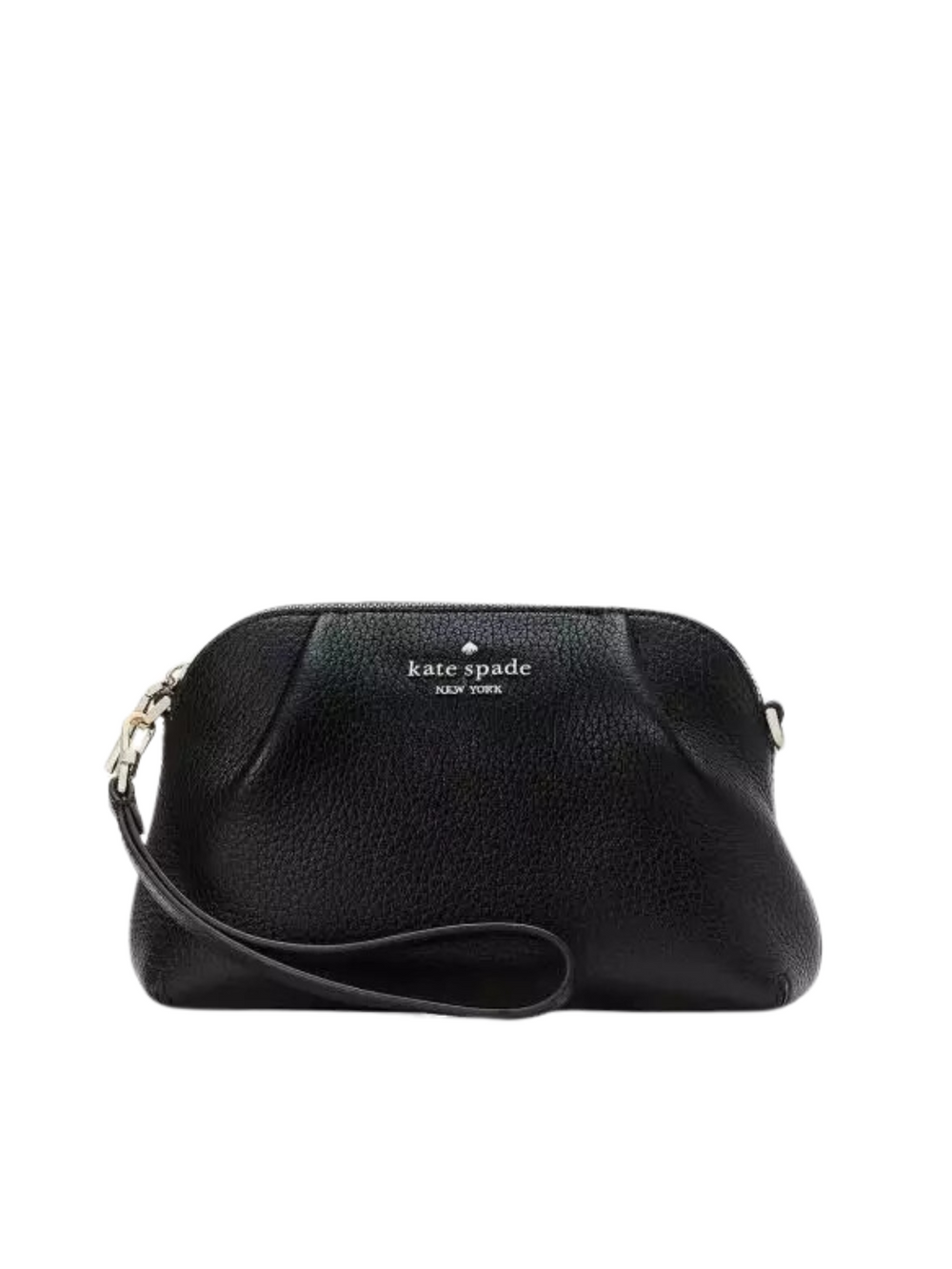gambar-Kate-Spade-Dumpling-Pebbled-Leather-Convertible-Crossbody-Bag-Black