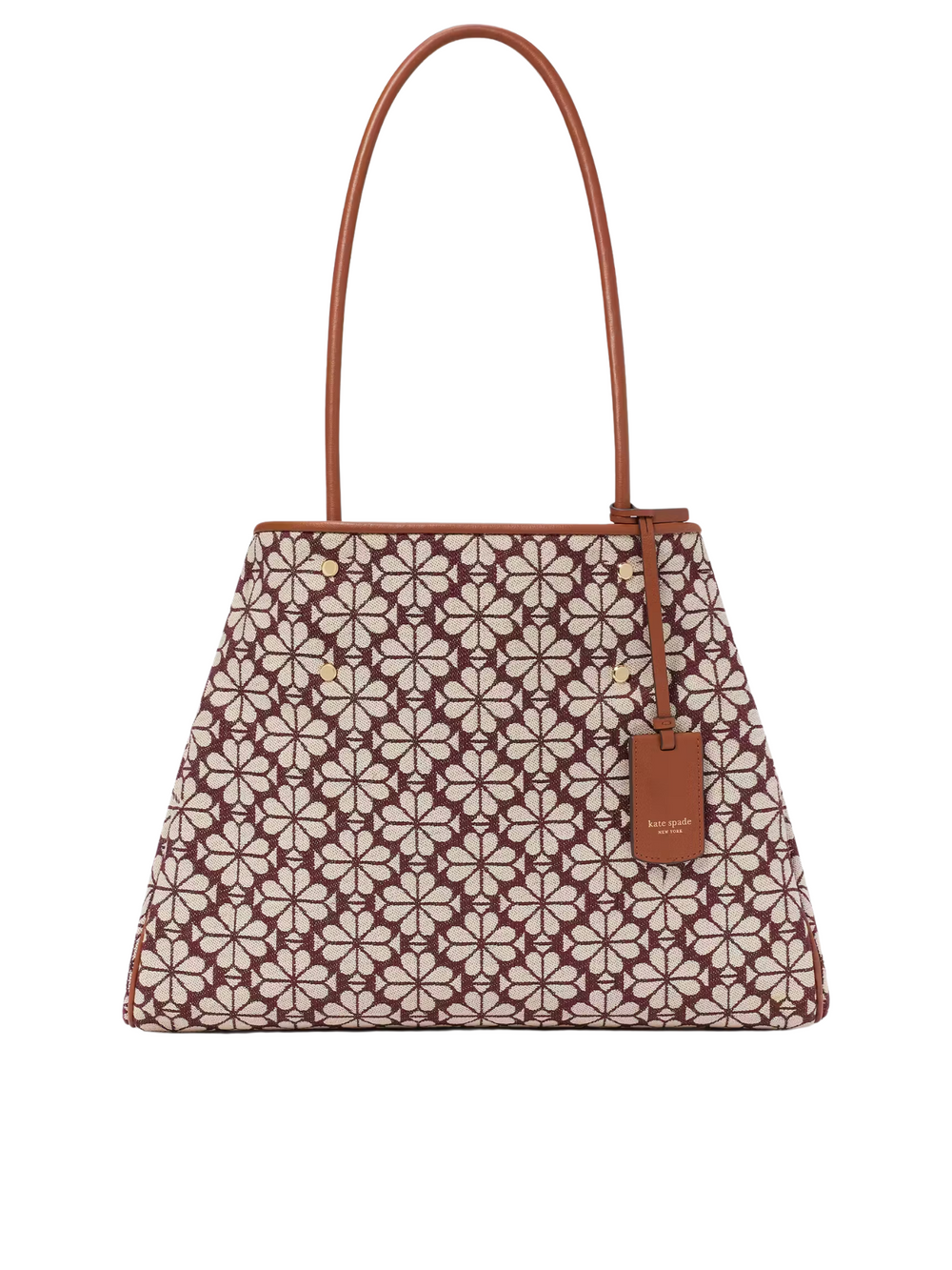 gambar-Kate-Spade-Flower-Jacquard-Large-Everything-Tote-Bag-Burgundy-Multi