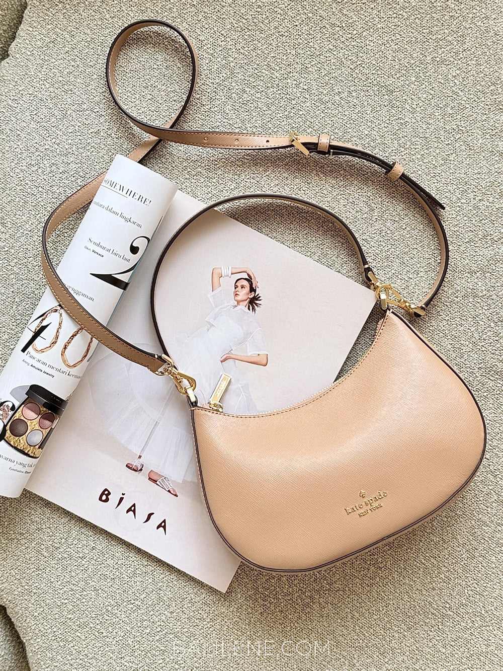 gambar-Kate-Spade-Paige-Shoulder-Bag-Light-Fawn-balilene