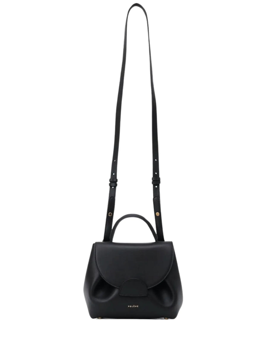 【rin】POLÈNE Numéro Un BLACK Polène | Bag - Numéro Un Nano - Smooth Black