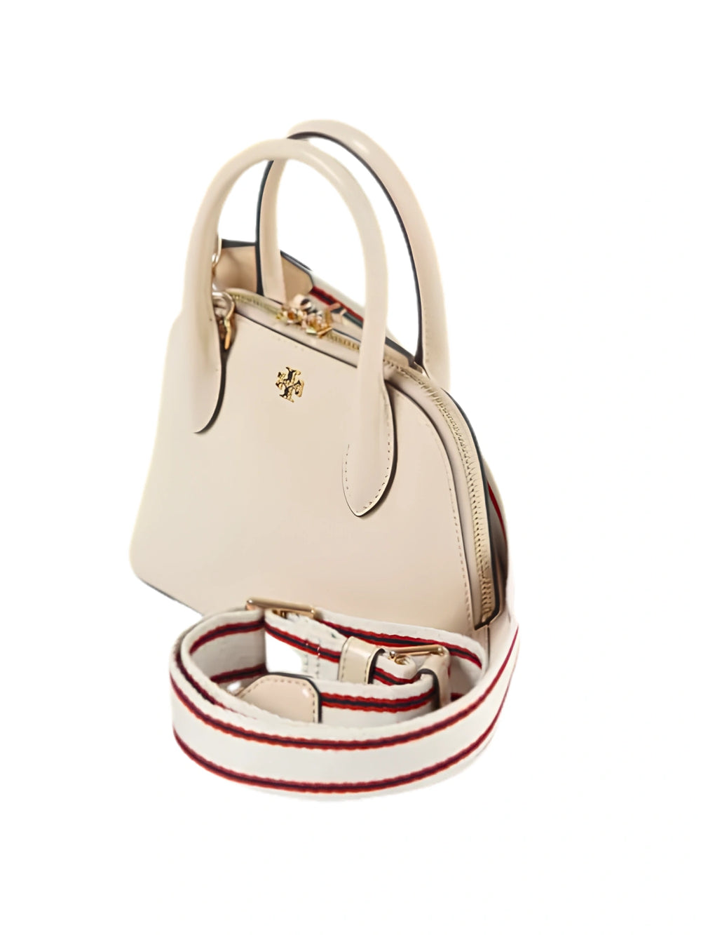 gambar-Tory-Burch-Emerson-Patent-Mini-Dome-Satchel-Soft-Serve