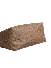 gambar-bawah-Coach-City-Tote-Bag-In-Signature-Canvas-Tan-Brown