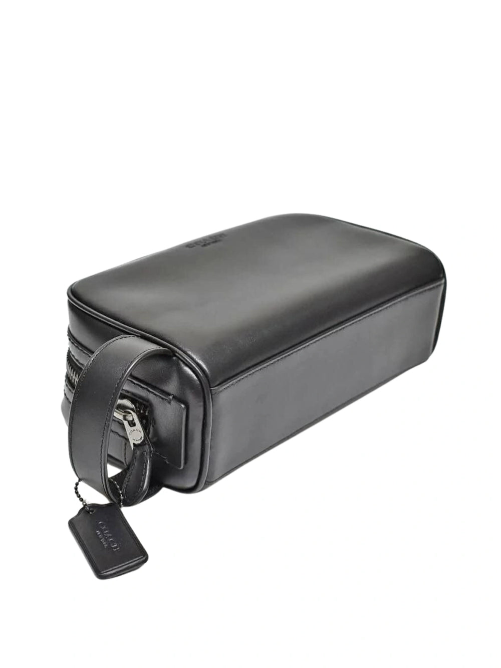 gambar-bawah-Coach-Small-Leather-Travel-Kit-Pouch-Bag-Black