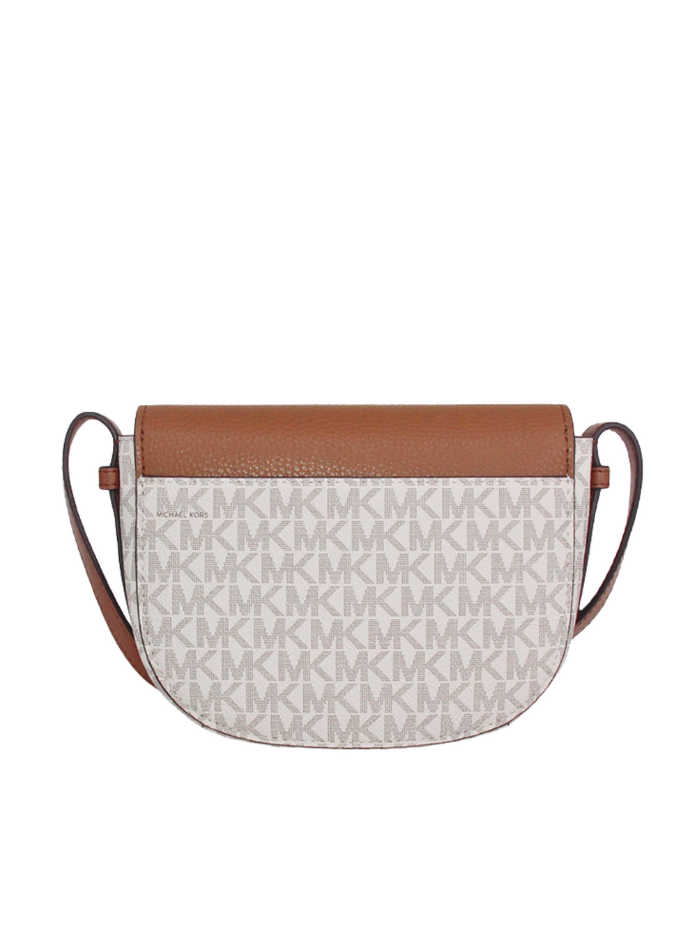 gambar-belakag-Michael-35F4G6RC1B-Kors-Reed-Small-Saddle-Crossbody-Bag-Vanilla