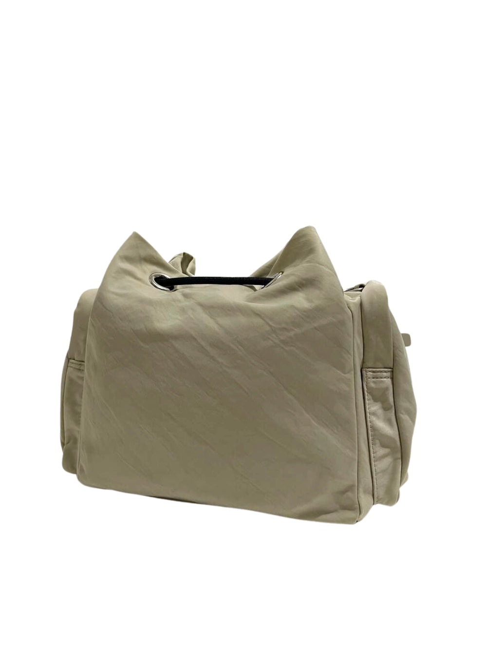 gambar-belakang-BYL-Bucket-Bag-Medium-Nylon-Khaki