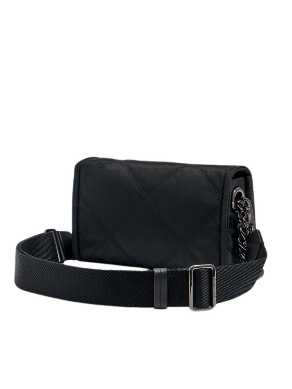 gambar-belakang-BYL-Small-Black-Padded-Technical-Fabric-Crossbody-Bag