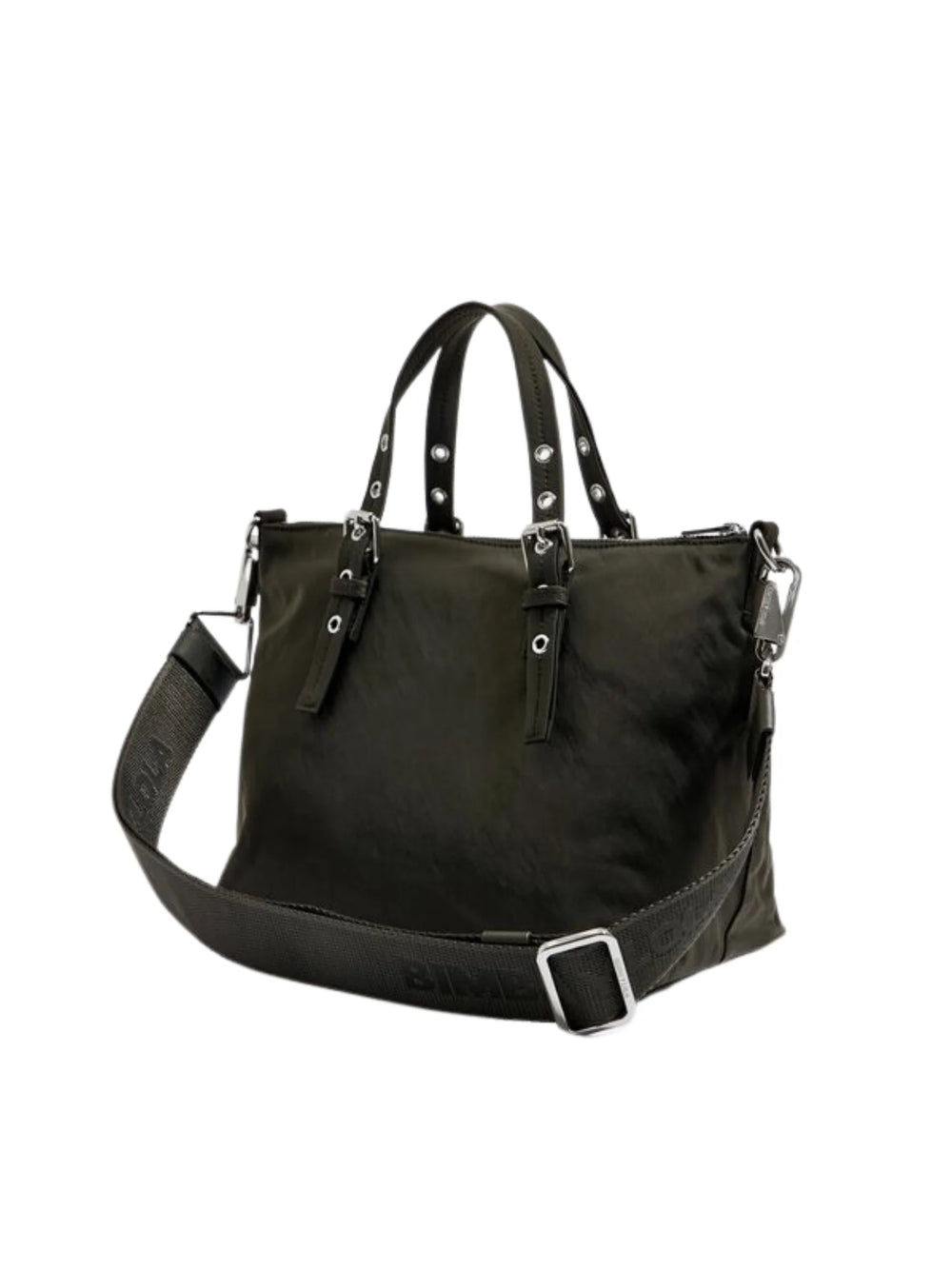 gambar-belakang-Bimba-Y-Lola-Medium-Dark-Green-Nylon-Tote-BagWEBP