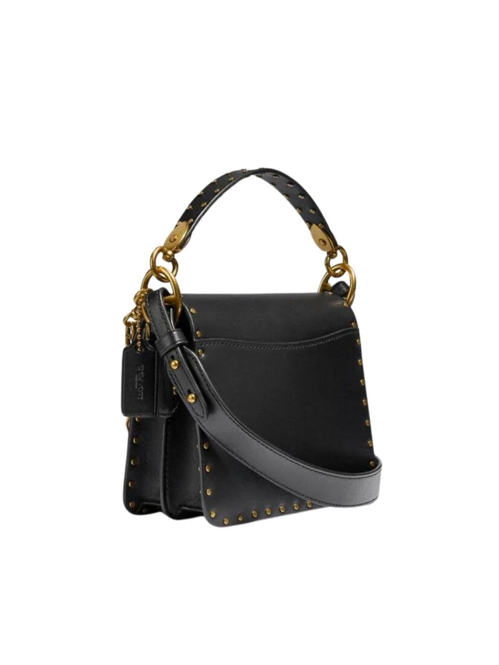 gambar-belakang-Coach-Beat-Shoulder-Bag-18-With-Rivets-In-Black