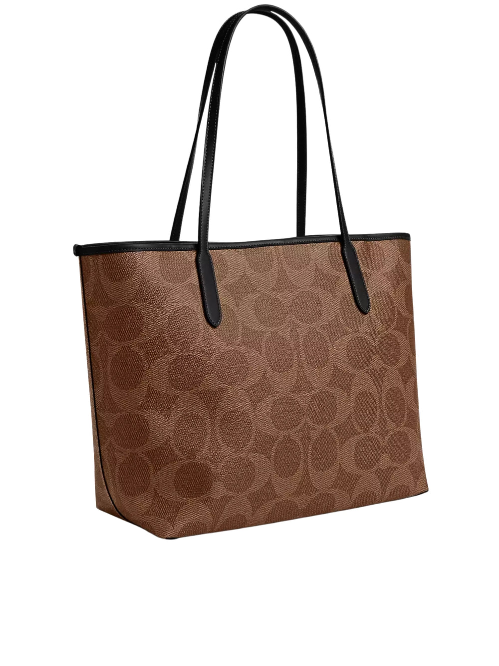 gambar-belakang-Coach-City-Tote-Bag-In-Signature-Canvas-With-Halloween-Print-Tan-Multi