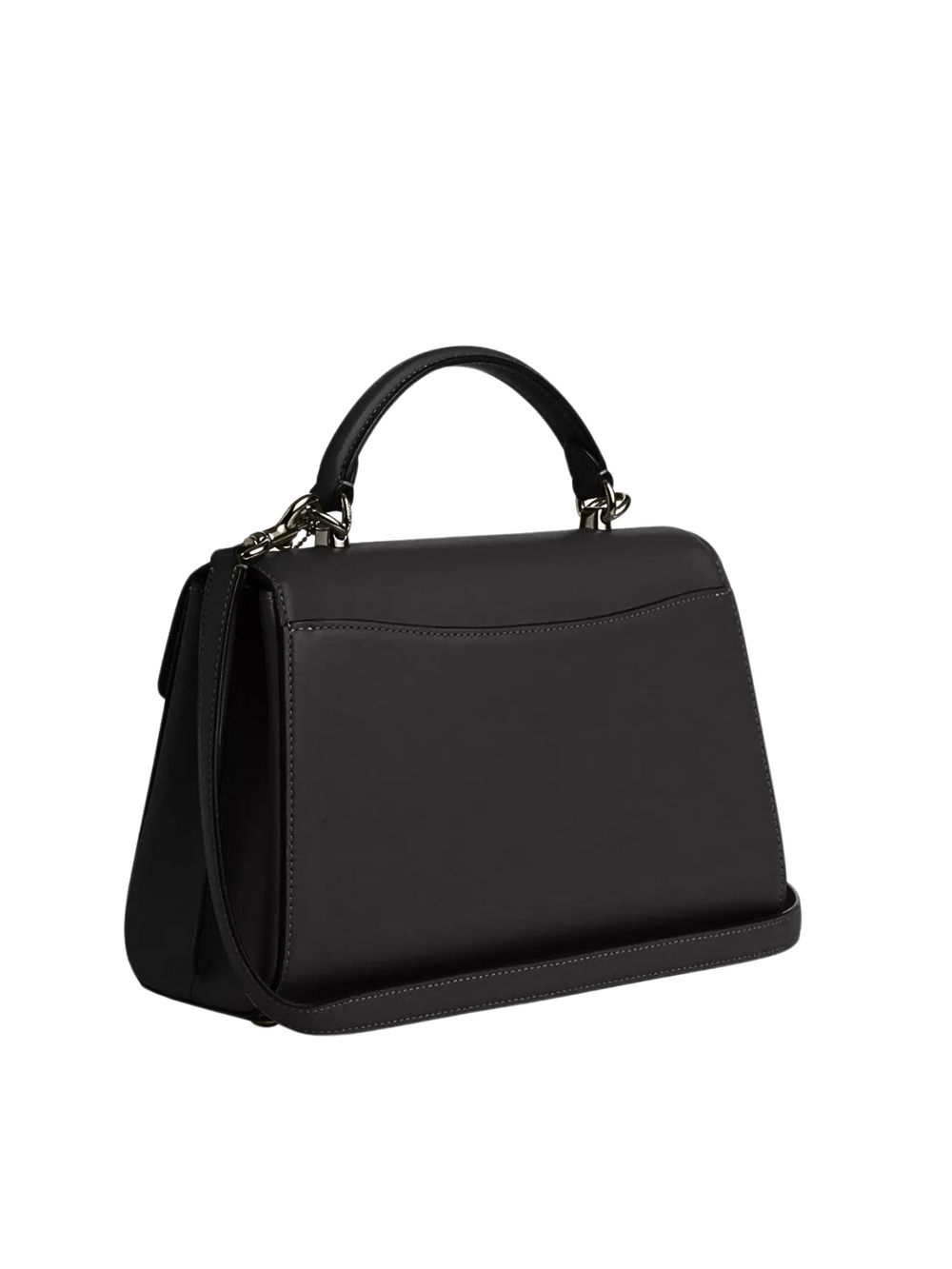 gambar-belakang-Coach-Eliza-Top-Handle-Bag-Black